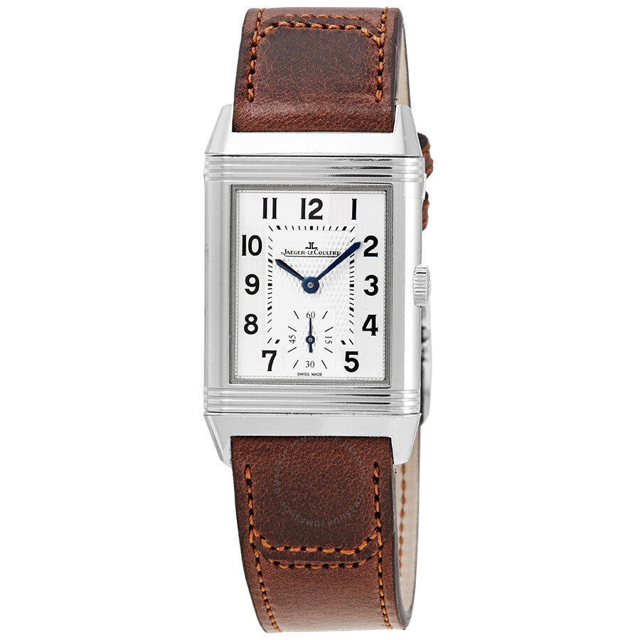 Jaeger-Lecoultre Reverso Classic Duoface Small Seconds Stainless steel Unisex Watch - Premium Luxury Product