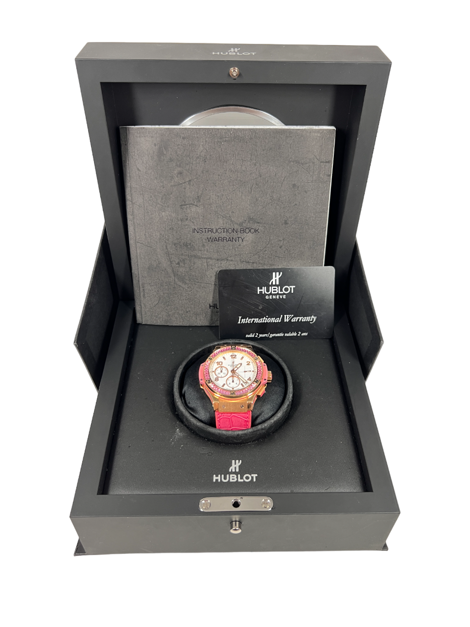 Hublot Big Bang Gold Tutti Frutti 18K Rose Gold Lady's Watch - Premium Luxury Product