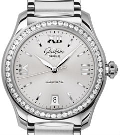Glashutte Original Lady Collection Serenade Stainless steel & Diamonds Lady's Watch - Premium Luxury Product