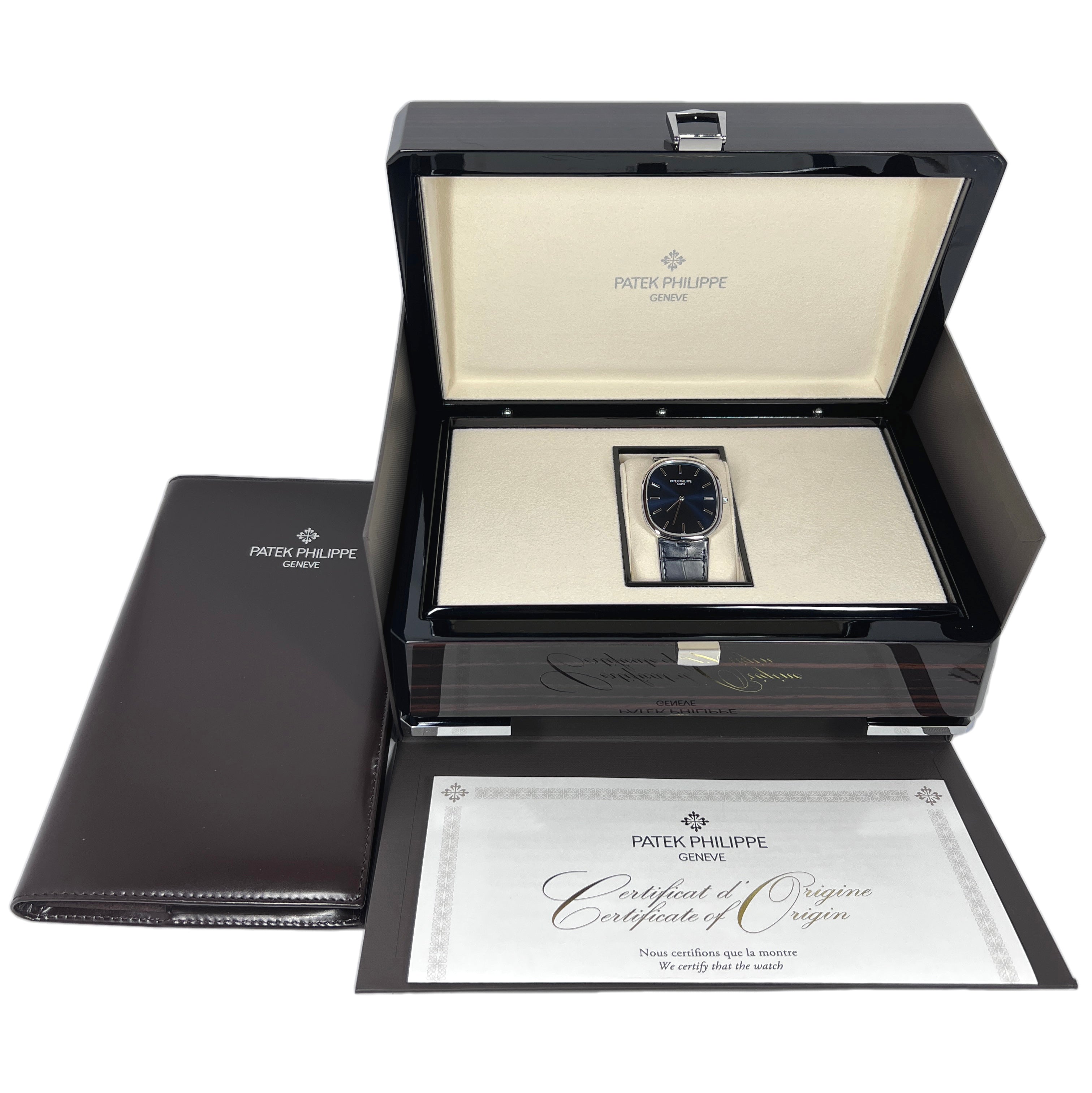 Patek Philippe Golden Ellipse Platinum Men’s Watch