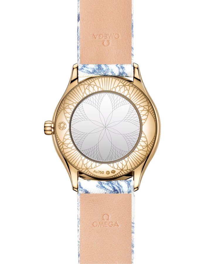 Omega De ville Mini Trésor 18K Moonshine™ Gold & Diamonds Lady's Watch - Premium Luxury Product