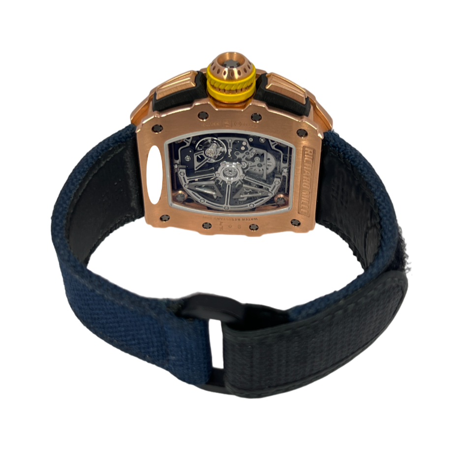 Richard Mille Chronograph 18K Rose Gold Men's Watch