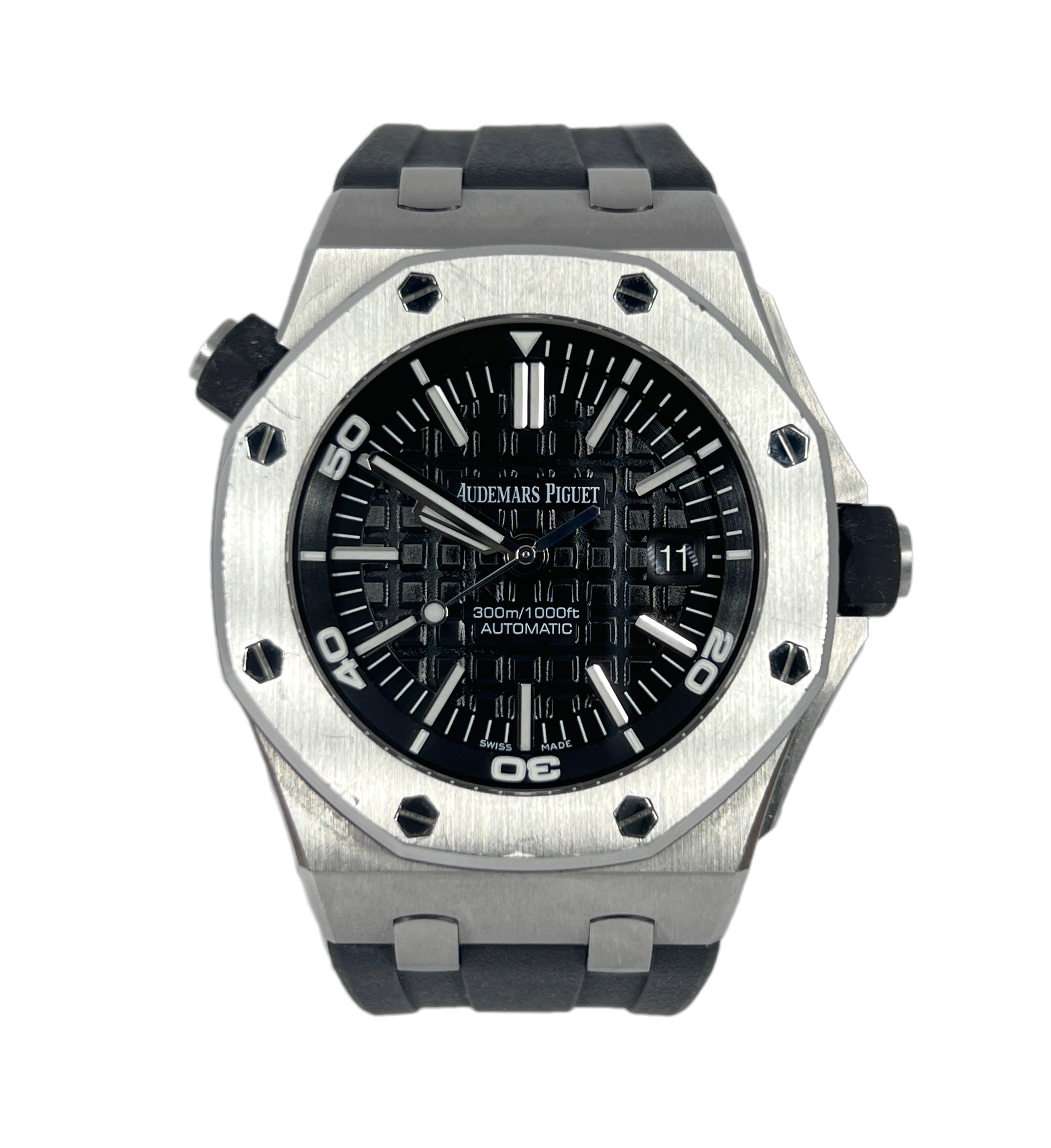 Audemars Piguet Royal Oak Offshore Diver Stainless Steel Men's Watch - Premium Luxury Product