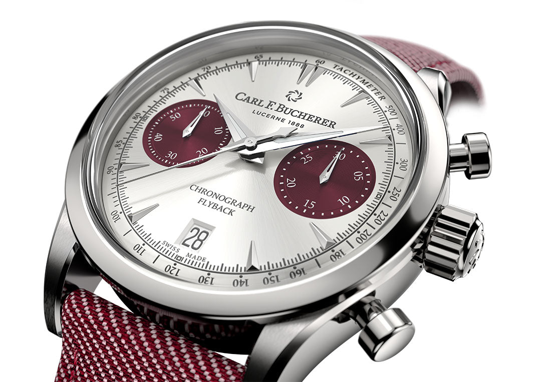 Carl F. Bucherer Manero Flyback Stainless steel Men's Watch - Premium Luxury Product