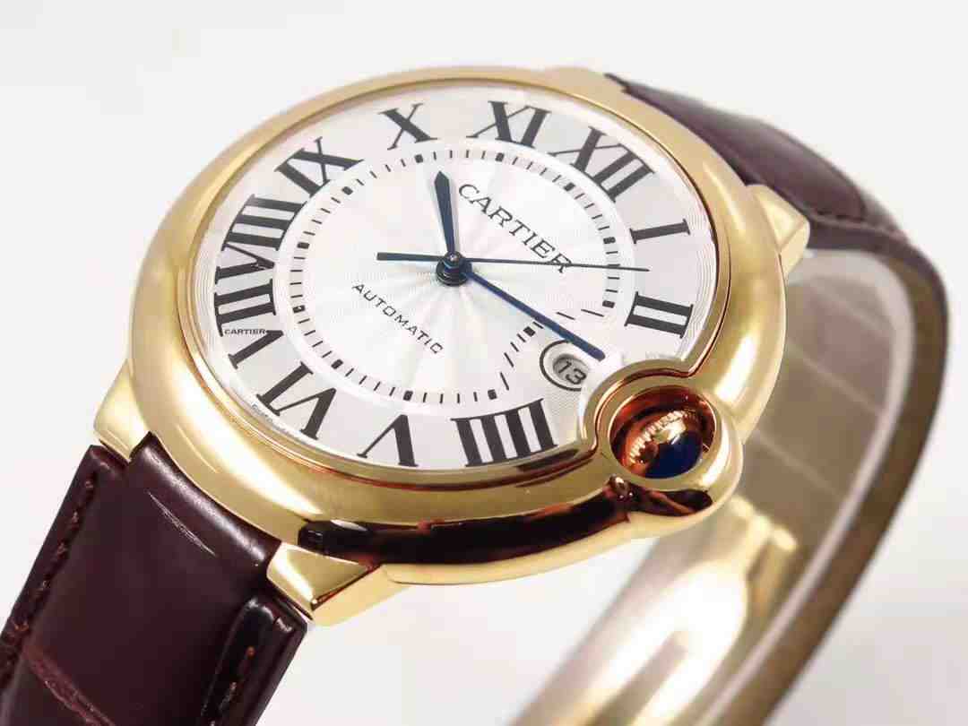 Cartier Ballon Bleu 40 mm 18K Rose Gold Men's Watch - Premium Luxury Product