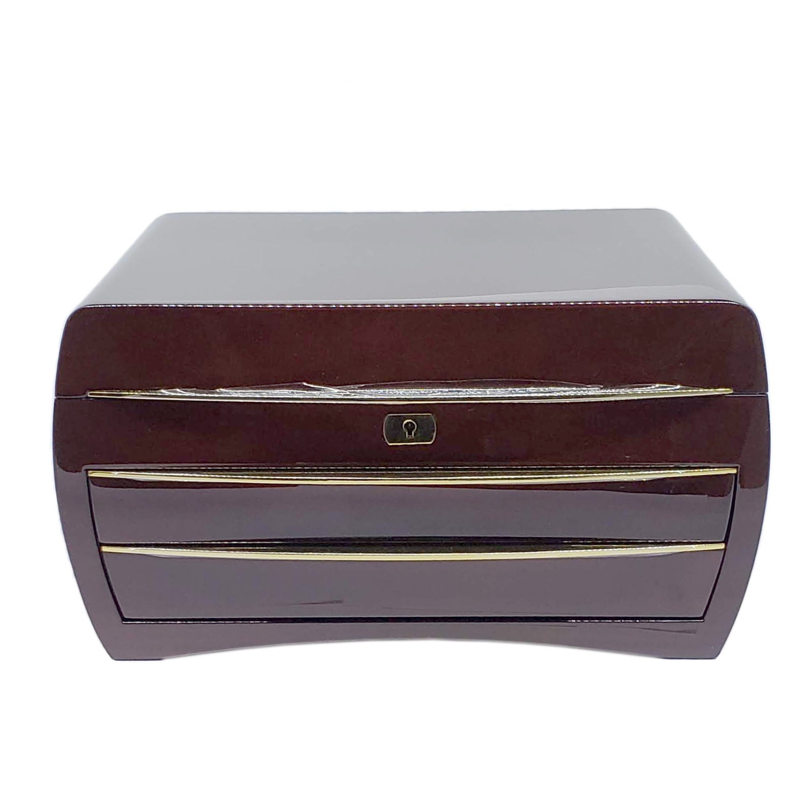 Buben & Zorweg Cosmopolitan Jewelry Collection Case in Cherry