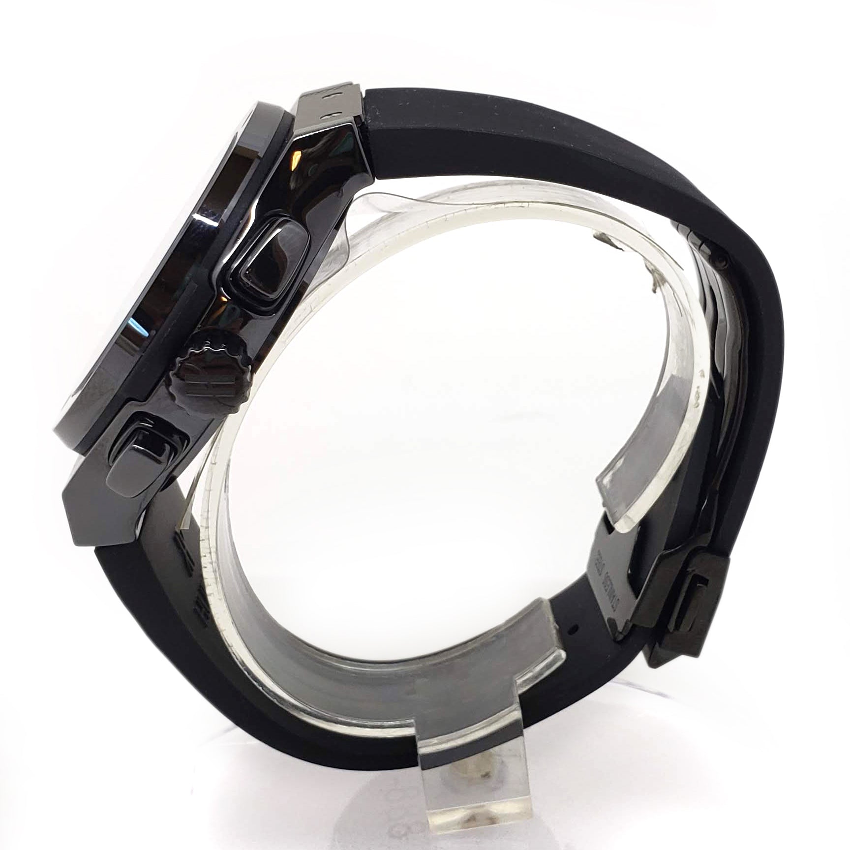 Hublot Classic Fusion Aero Chronograph Black Magic Ceramic Rubber Men's Watch - Premium Luxury Product