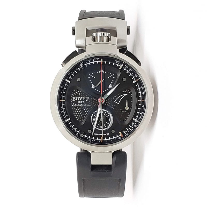 Bovet Sergio Split-Second Chronograph Stainless Steel Men's Watch - Premium Luxury Product
