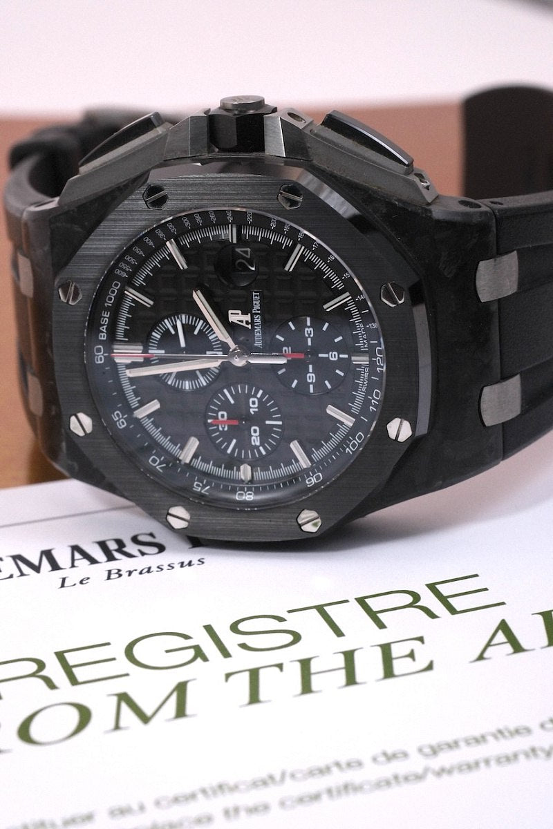 Audemars Piguet Royal Oak Offshore Carbon & Ceramic Men's Watch - Premium Luxury Product