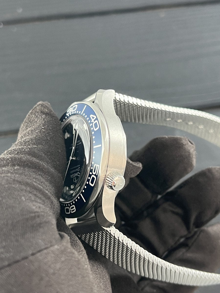 Omega Seamaster Diver Stainless steel &amp; Ceramic Men's Watch - Premium Luxury Product