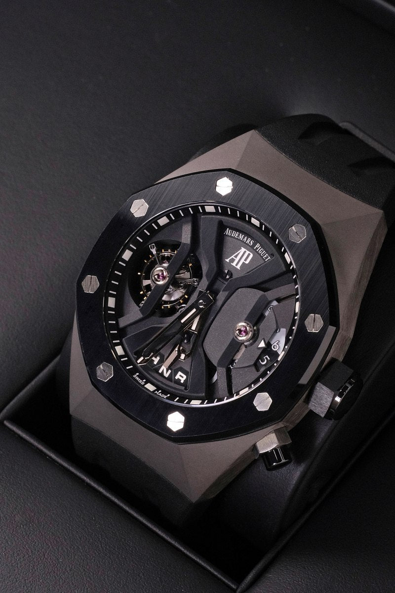 Audemars Piguet Royal Oak Concert GMT Tourbillon Titanium & Ceramica Men's Watch - Premium Luxury Product