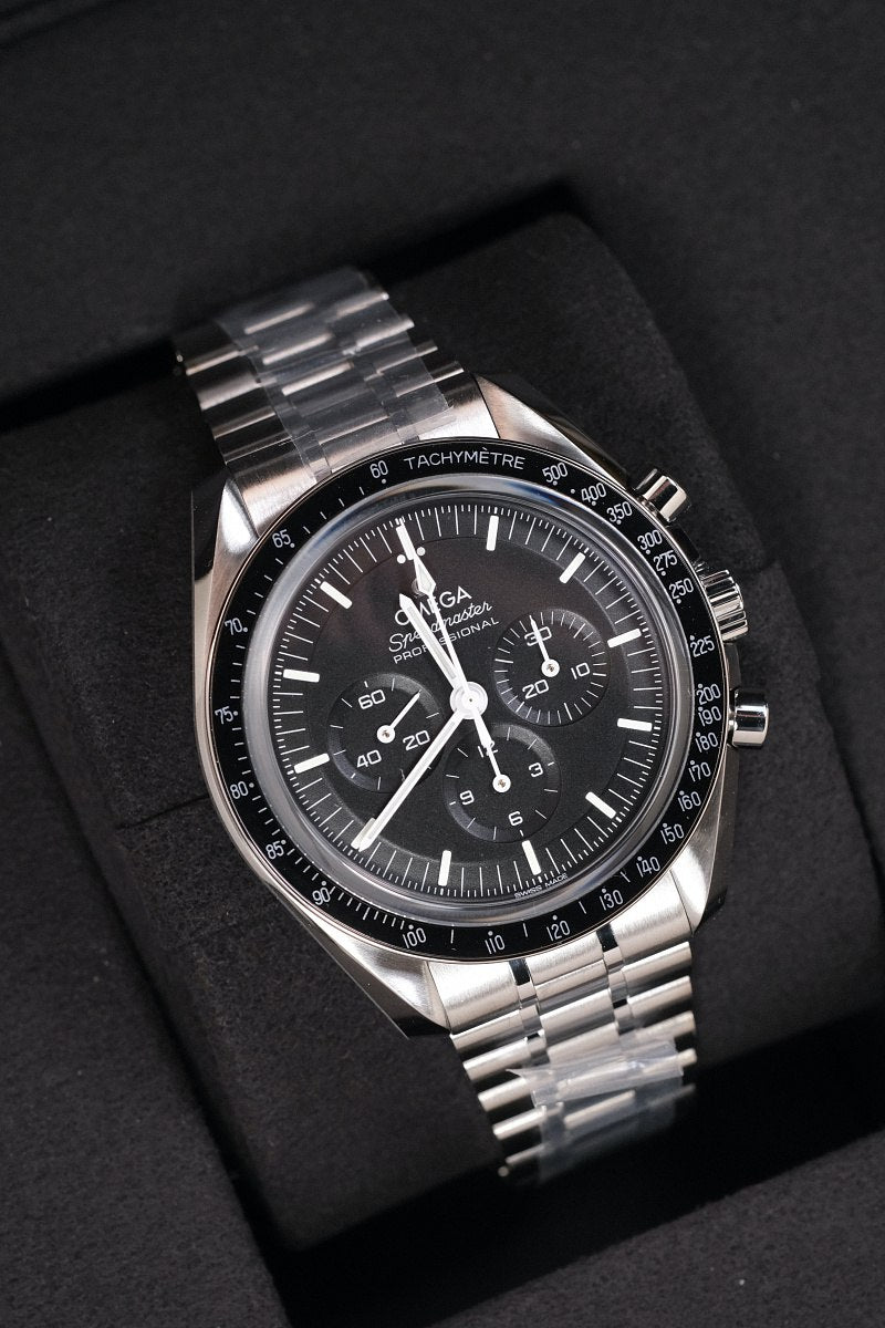 Omega Speedmaster Moonwatch Professional Chronograph Stainless steel & Ceramic Men's Watch - Premium Luxury Product