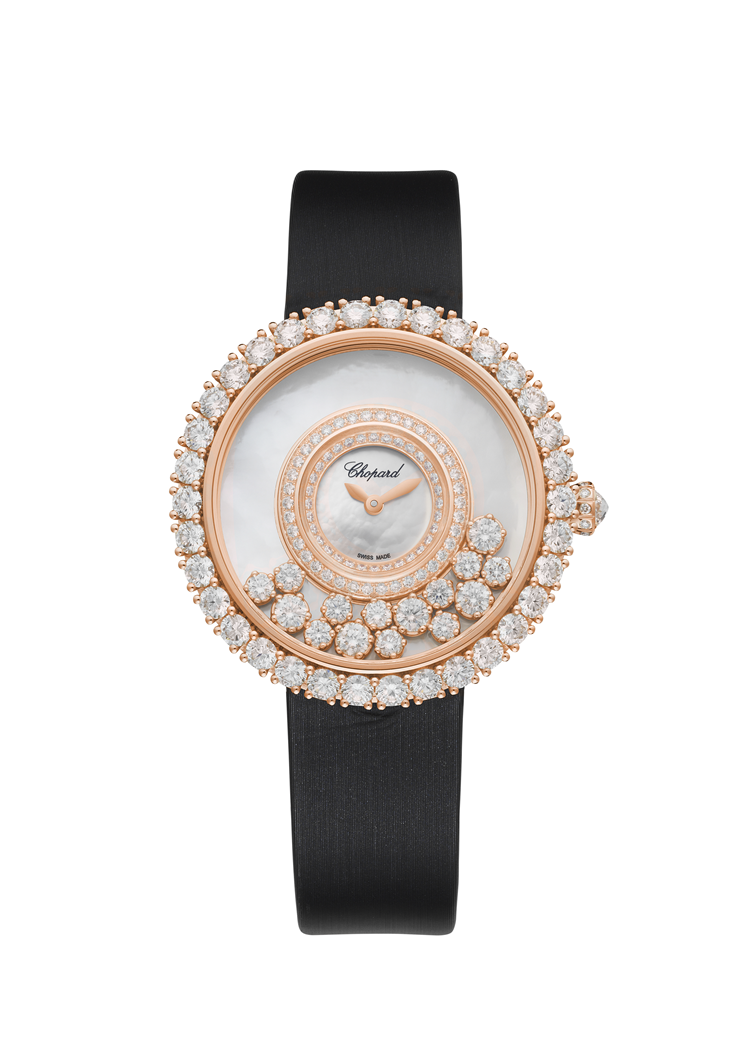 Chopard Happy Dreams 18K Rose Gold & Diamonds Ladies Watch - Premium Luxury Product