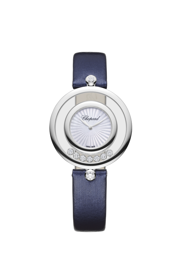 Chopard Happy Sport Icons 18K White Gold & Diamonds Ladies Watchwhite - Premium Luxury Product