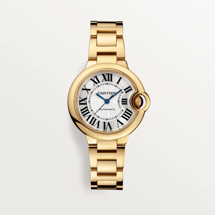 Cartier Ballon Bleu 18K Yellow Gold Lady's Watch - Premium Luxury Product