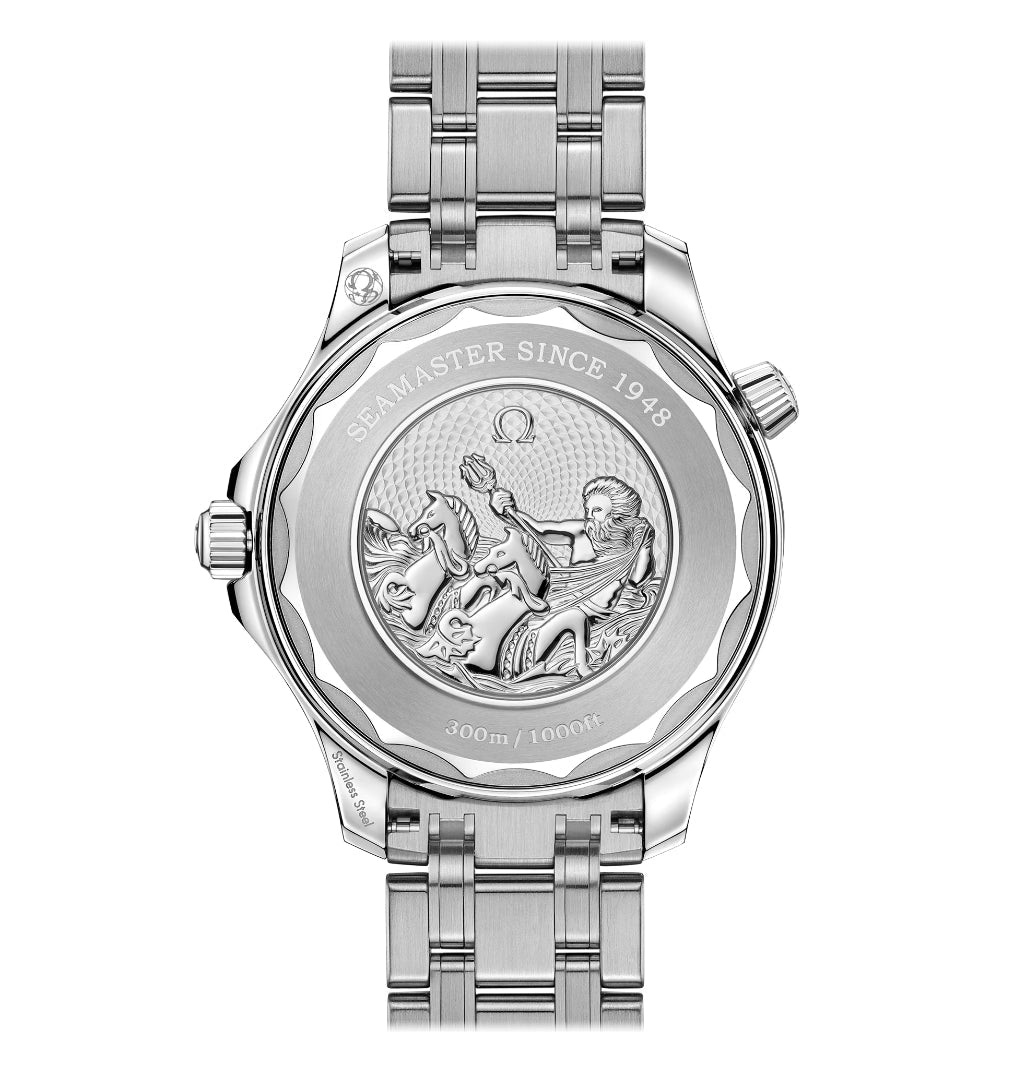 Omega Seamaster Diver Stainless steel &amp; Ceramic Men's Watch - Premium Luxury Product