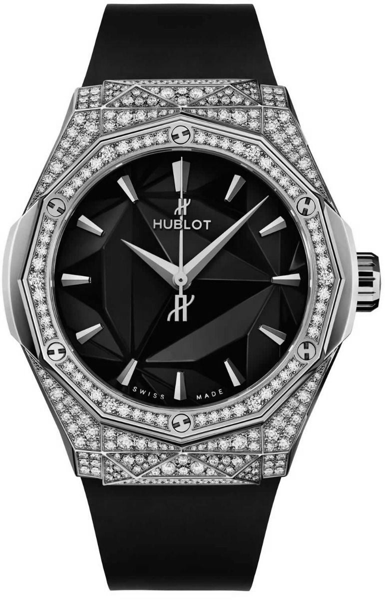 Hublot Classic Fusion Orlinski Titanium & Diamonds Unisex Watch - Premium Luxury Product