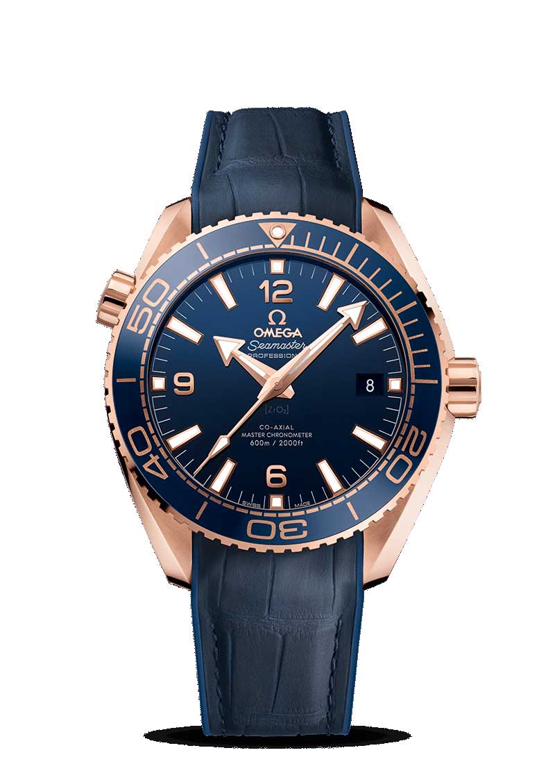 Omega Seamaster Planet Ocean 600M Co-Axial Master 18K Sedna™ gold Men’s Watch - Premium Luxury Product