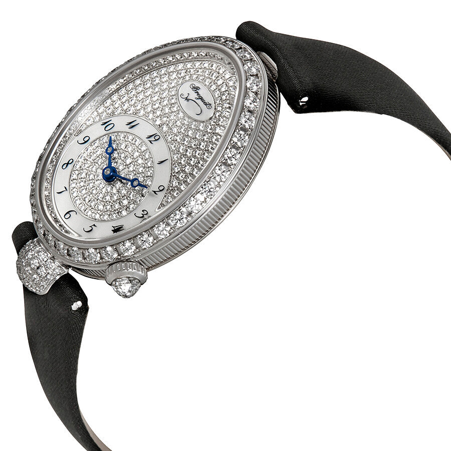 Breguet Reine de Naples 18K White Gold & Diamonds Ladies Watch - Premium Luxury Product