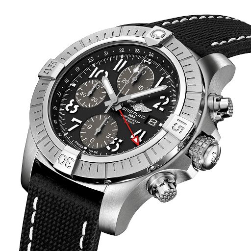 Breitling Avenger Chrongraph GMT Stainless Steel  Men's Watch - Premium Luxury Product