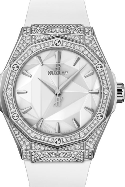 Hublot Classic Fusion Orlinski Titanium & Diamonds Unisex Watch - Premium Luxury Product