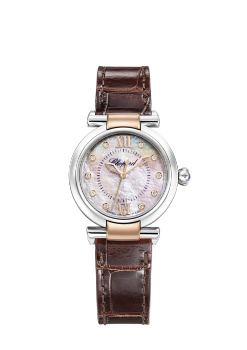 Chopard Imperiale Stainless Steel & Ethical Rose Gold & Diamonds Ladies Watch - Premium Luxury Product
