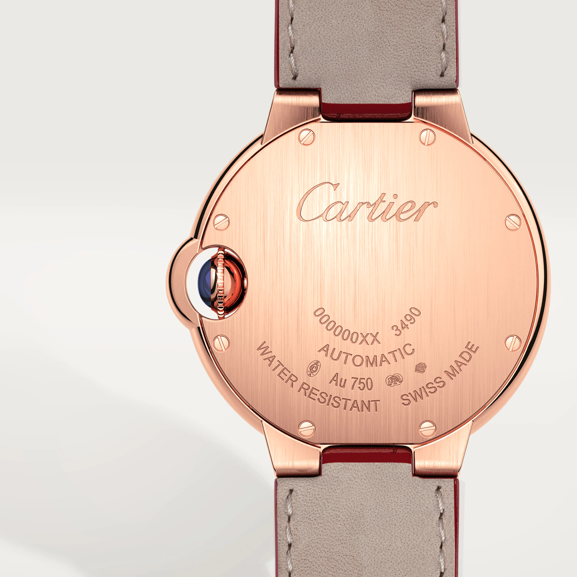 Cartier Ballon Bleu 33mm 18K Rose Gold & Diamonds Lady's Watch - Premium Luxury Product