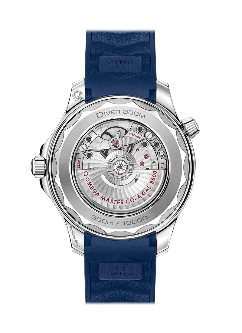 Omega Seamaster Diver Co-Axial Chronometer Stainless Steel Men's Watch - Premium Luxury Product