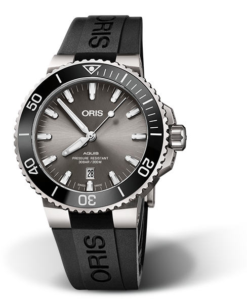 Aquis Titanium Date 01 733 7730 7153-07 4 24 64TEB - Premium Luxury Product