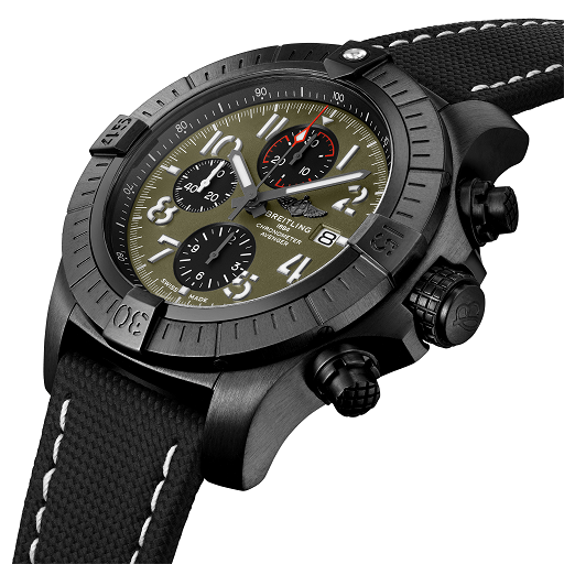 Breitling Avenger Chrongraph GMT DLC Titanium Men's Watch - Premium Luxury Product