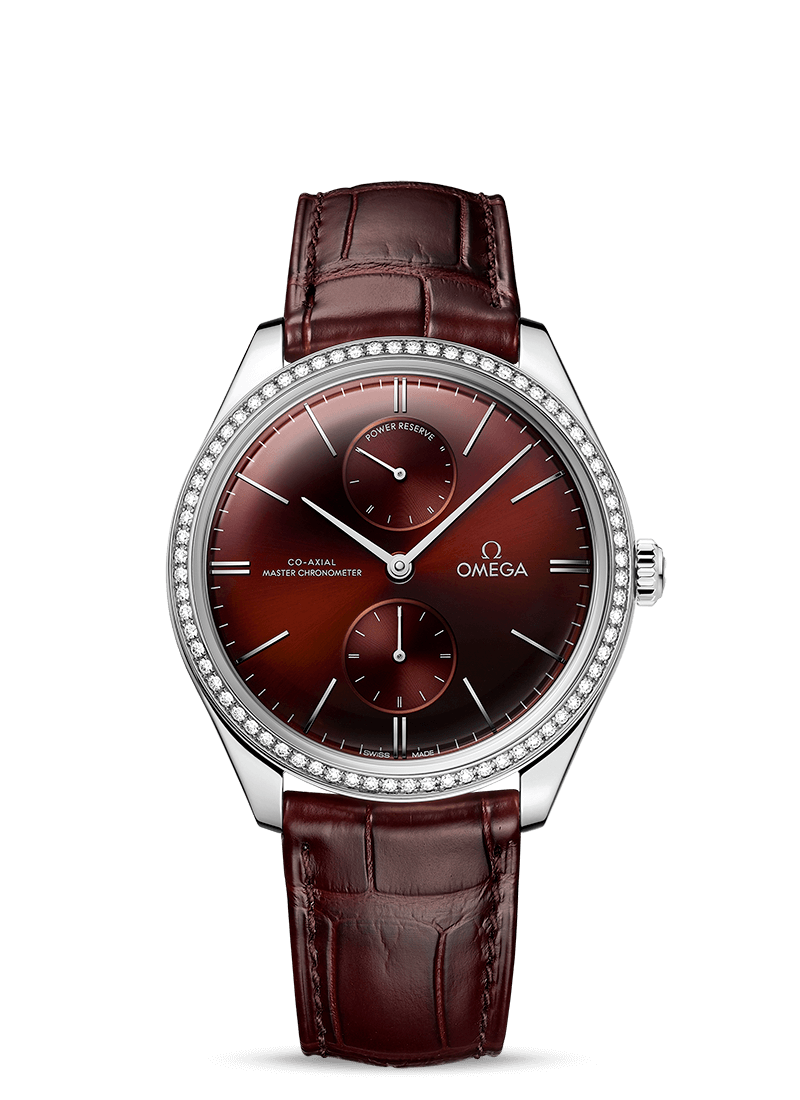 Omega De Ville Tresor Co?Axial Master Chronometer Stainless steel & Diamonds Man's Watch - Premium Luxury Product