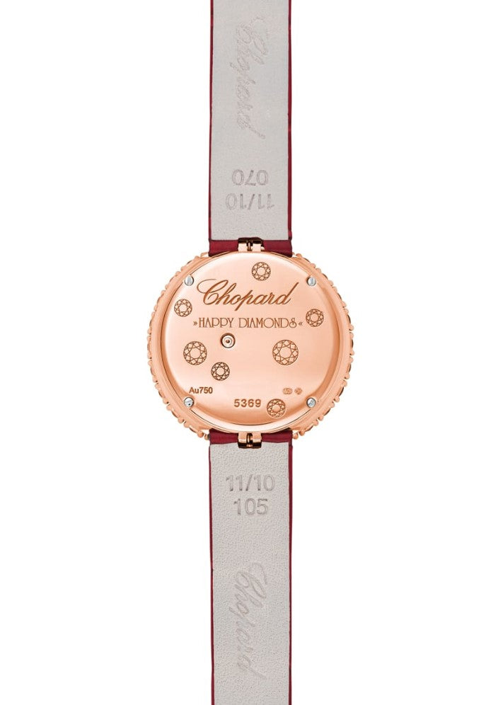 Chopard Happy Diamonds Joaillerie 18K Rose Gold & Diamonds Ladies Watch - Premium Luxury Product