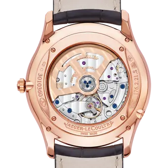 Jaeger-Lecoultre Master Ultra Thin Power Reserve 18K Rose Gold & Diamonds Men's Watch - Premium Luxury Product