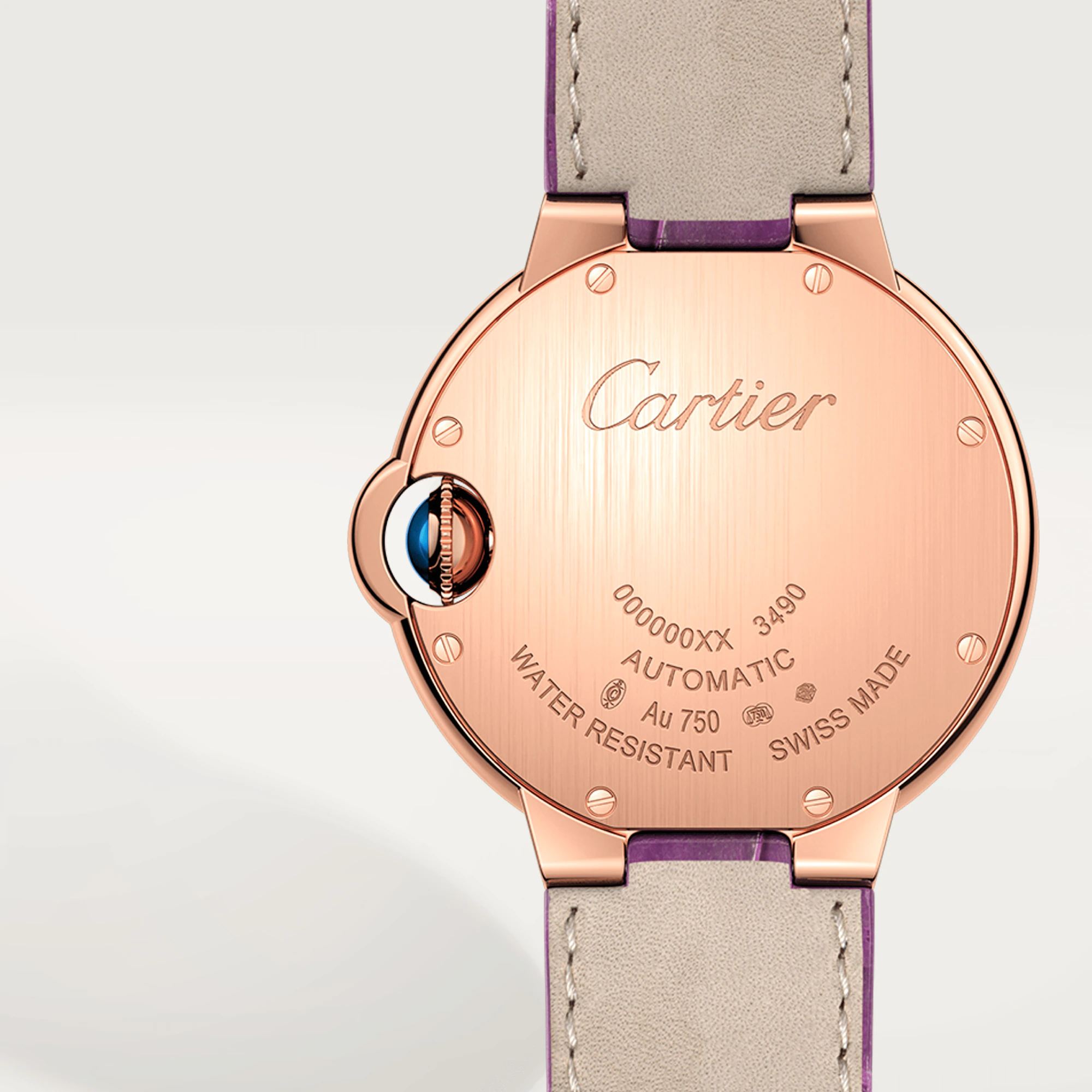 Cartier Ballon Bleu 33mm Rose Gold & Diamond Lady's Watch - Premium Luxury Product