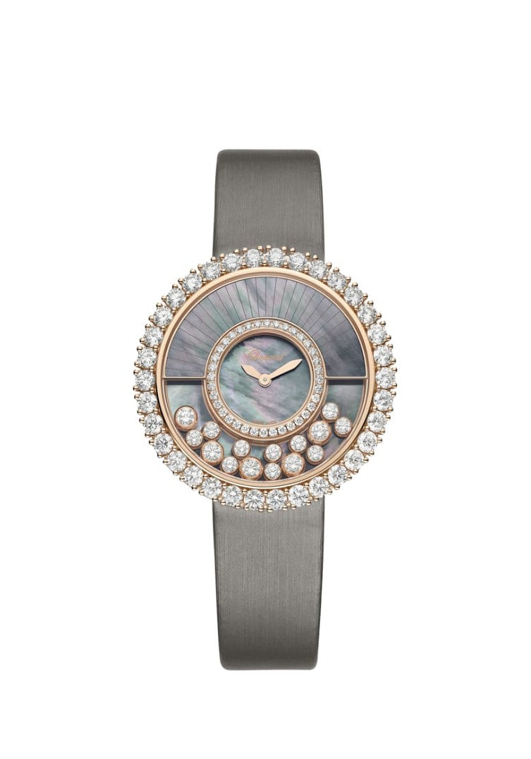 Chopard Happy Diamonds Joaillerie 18K Rose Gold & Diamonds Ladies Watch - Premium Luxury Product