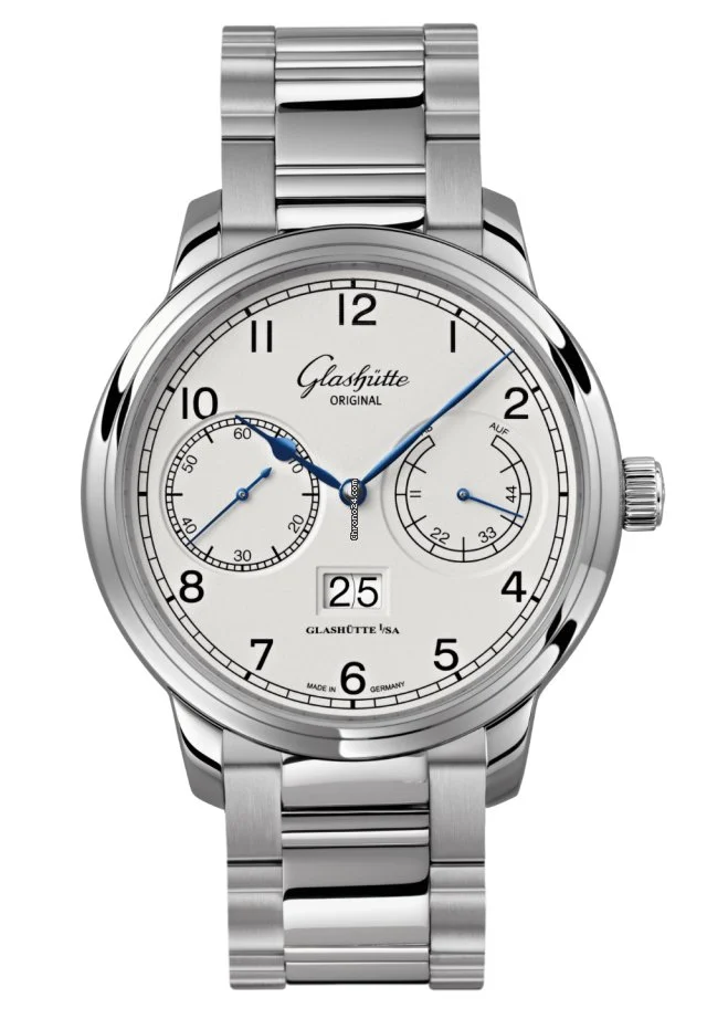 Glashutte Original Senator Observer Stainless steel Men's Watch - Premium Luxury Product