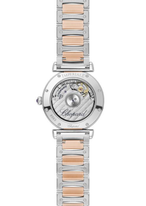 Chopard Imperiale Stainless Steel & Ethical Rose Gold & Diamond Ladies Watch - Premium Luxury Product