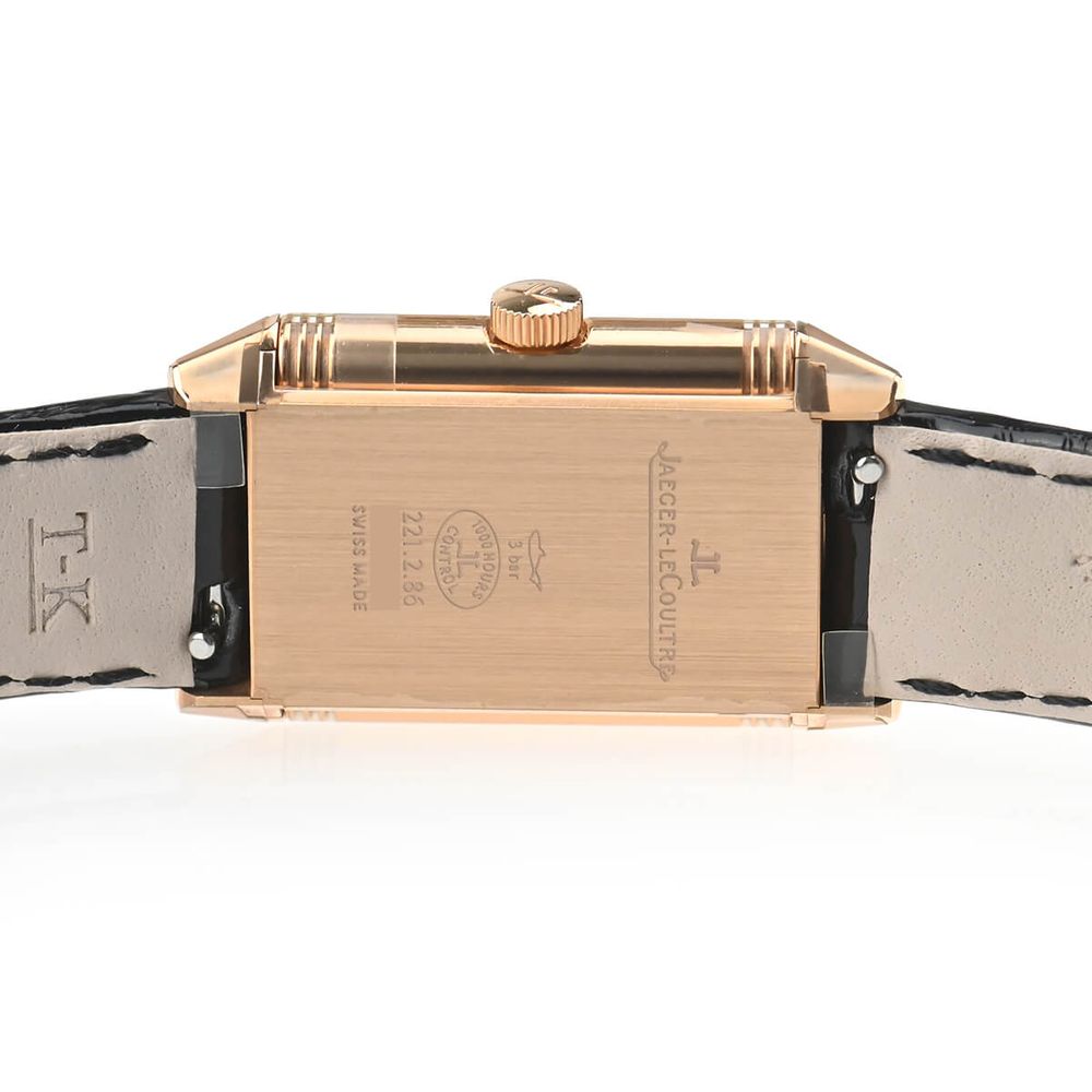 Jaeger-Lecoultre Reverso Classic Monoface 18K Rose Gold Lady's Watch - Premium Luxury Product