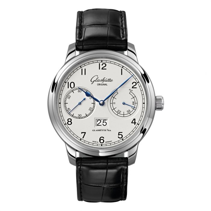 Glashutte Original Senator Observer Stainless steel Men's Watch - Premium Luxury Product