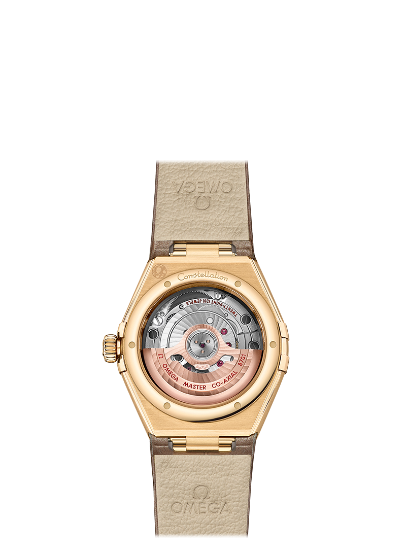 Omega Constellation Co-Axial Master Chronometer 18K Yellow Gold & Diamond Lady’s Watch - Premium Luxury Product