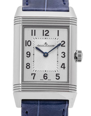 Jaeger-Lecoultre Reverso Classic Duetto Stainless steel & Diamonds Lady's Watch - Premium Luxury Product