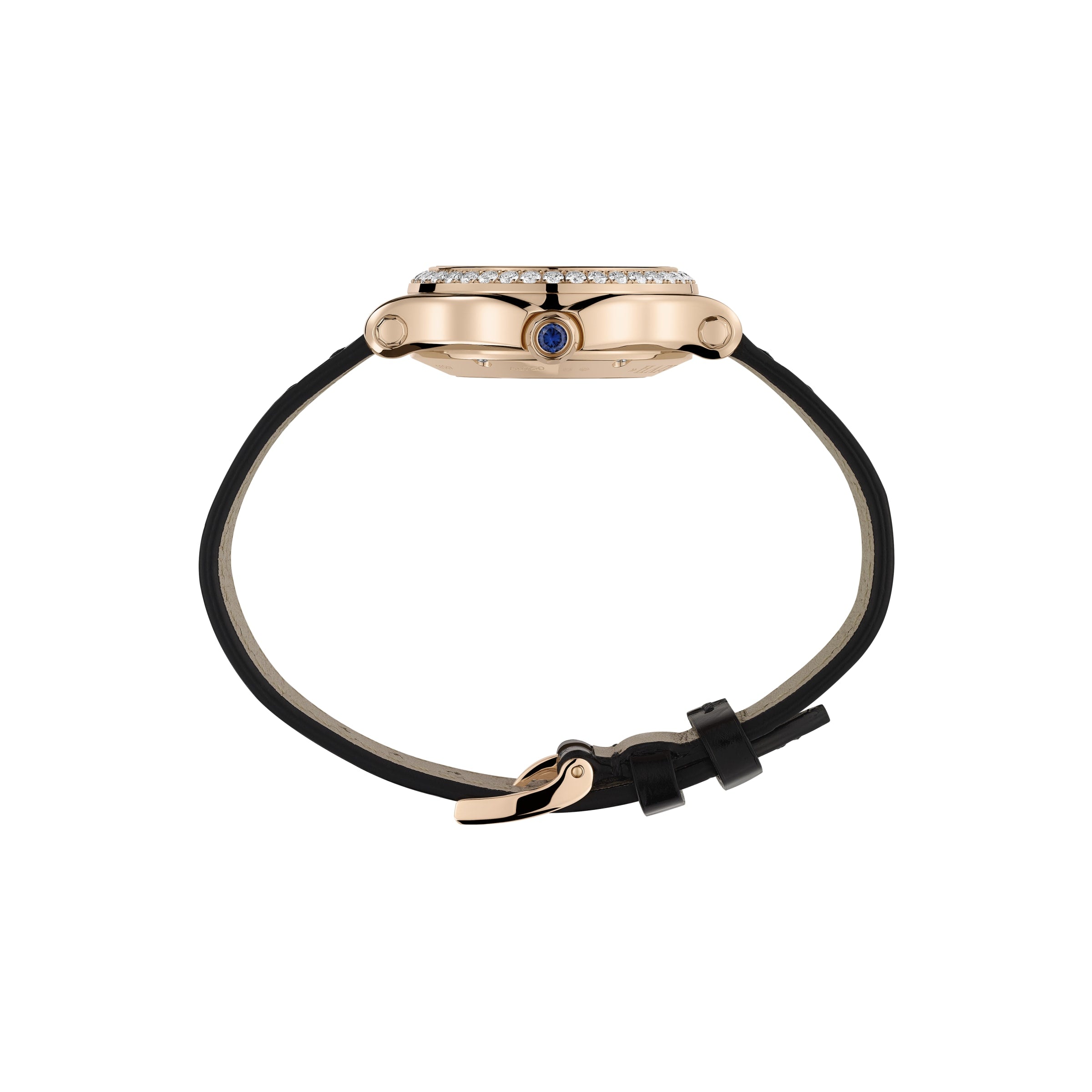 HAPPY SPORT 30 MM, AUTOMATIC, ETHICAL ROSE GOLD, DIAMONDS 274893-5012