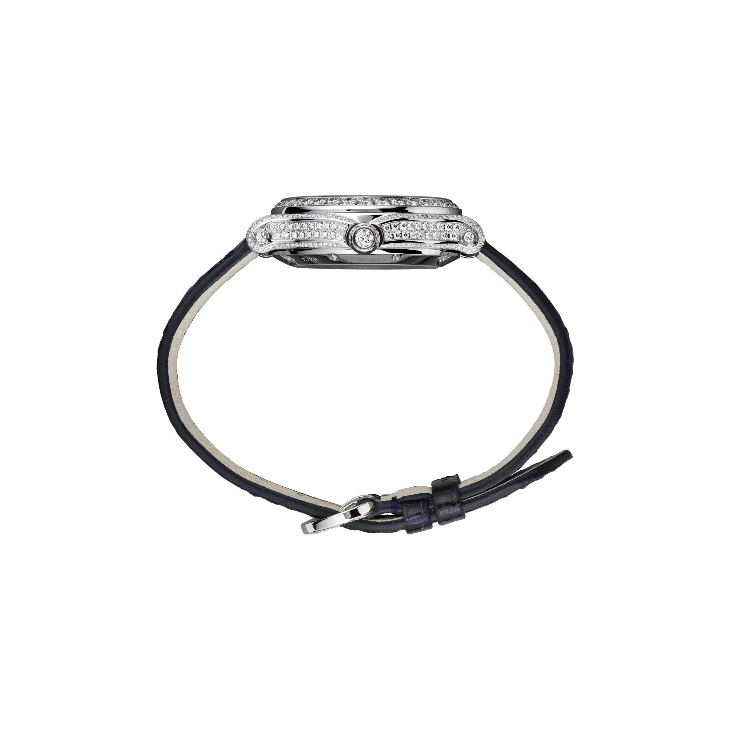 HAPPY SPORT 29 X 31 MM, AUTOMATIC, ETHICAL WHITE GOLD, DIAMONDS 275372-1001