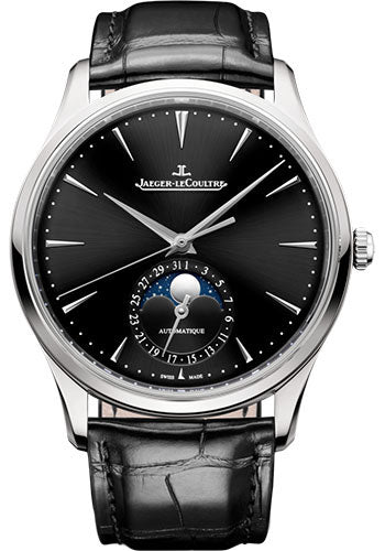 Jaeger-Lecoultre Master Ultra Thin Moon Stainless steel Men's Watch - Premium Luxury Product