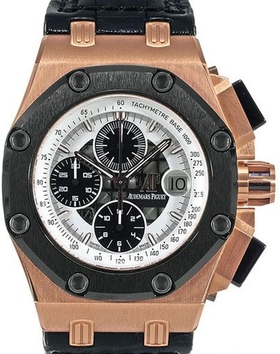 Audemars Piguet Royal Oak Offshore Barrichello II Rose Gold Man's Watch - Premium Luxury Product