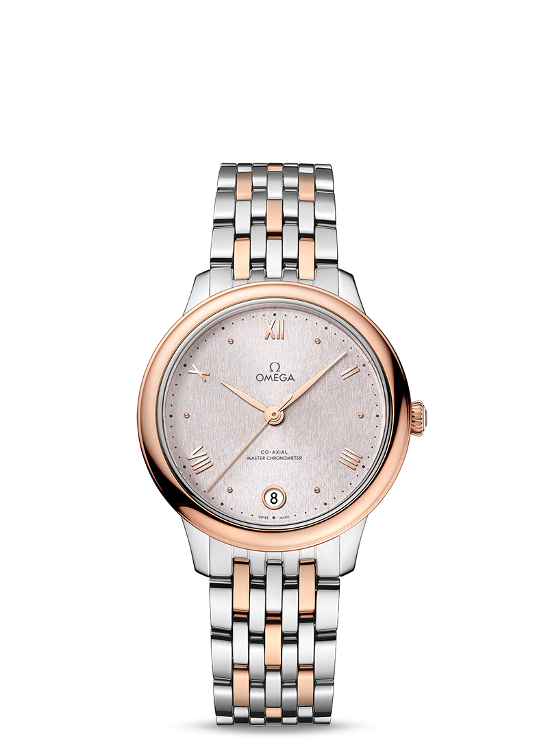 Omega De Ville Prestige Co?Axial Master Chronometer Stainless steel & 18K Sedna™Gold Unisex Watch - Premium Luxury Product