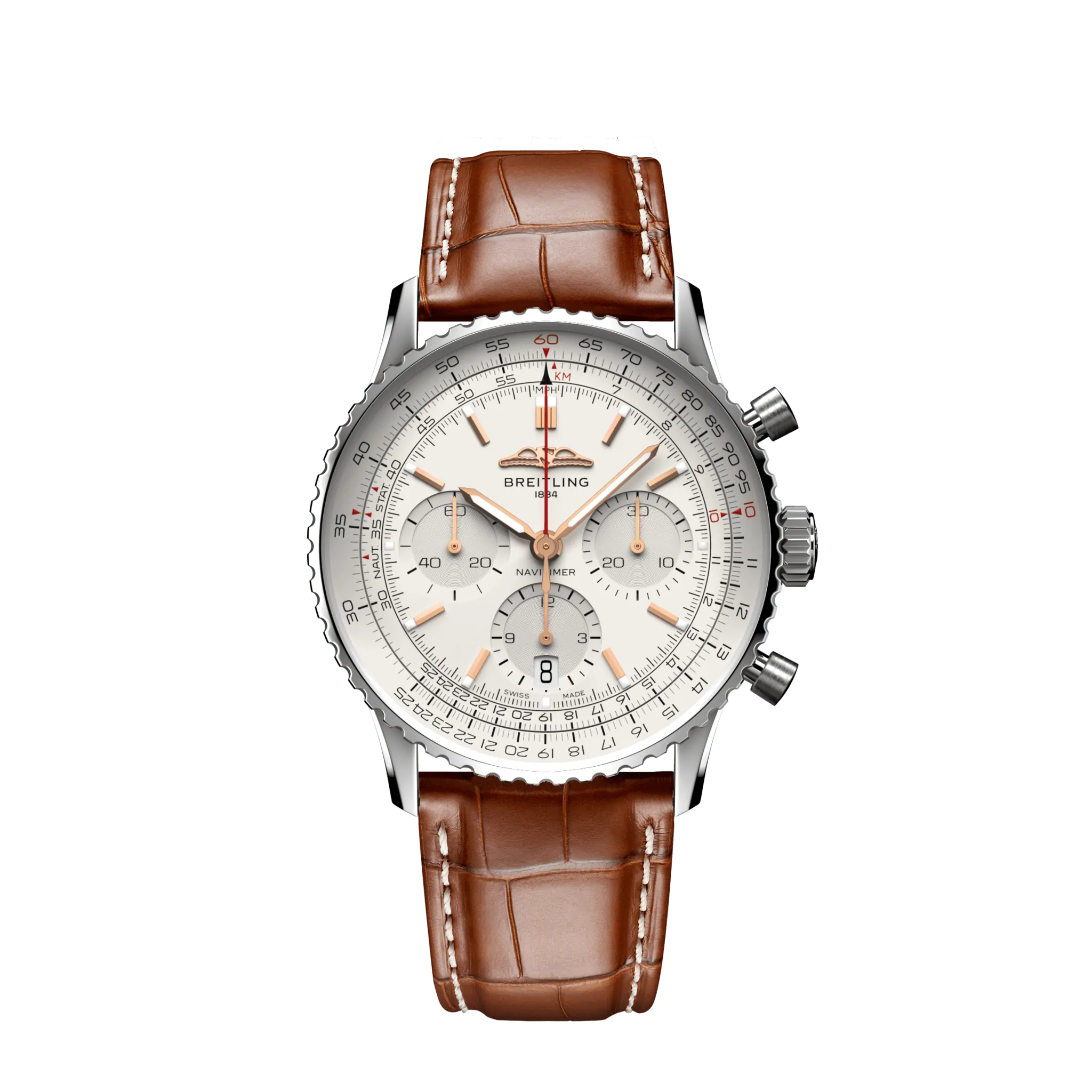 Breitling Navitimer B01 Chronograph 41 Stainless steel Men's Watch - Premium Luxury Product