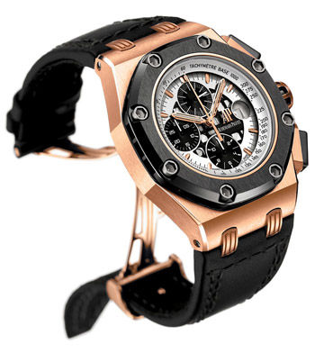 Audemars Piguet Royal Oak Offshore Barrichello II Rose Gold Man's Watch - Premium Luxury Product