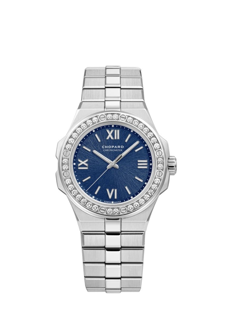 Chopard Alpine Eagle Stainless steel & Diamonds Ladies Watch - Premium Luxury Product
