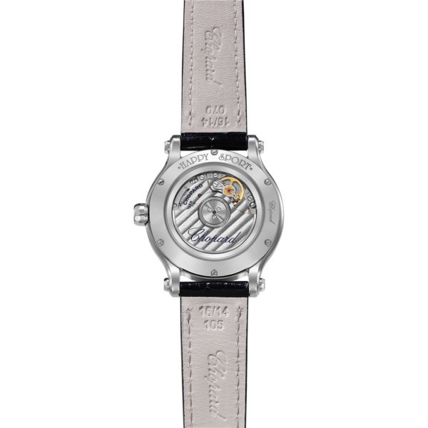 Chopard Happy Sport Stainlees steel & Diamonds Ladies Watch - Premium Luxury Product